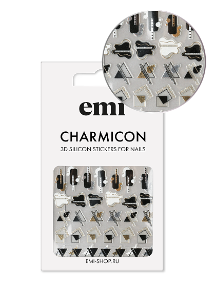 Charmicon 3D Silicone Stickers №237 Оптимизм